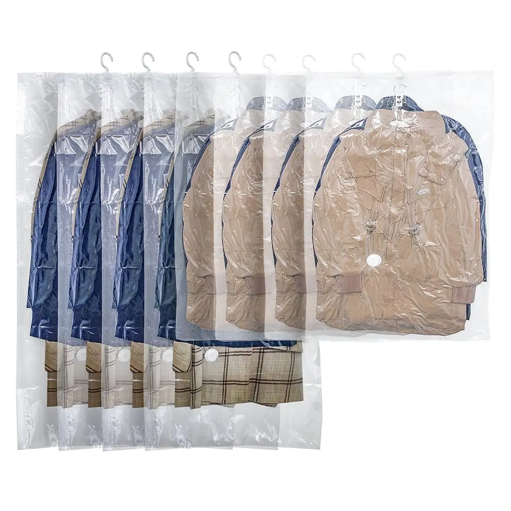 Free ShippingHanging Vacuum Storage Bags,Hanging Vacuum Sealer Storage Space Saver Bags for Clothes, Suits, Coats, Dresses or J
Free ShippingHanging Vacuum Storage Bags,Hanging Vacuum Sealer Storage Space Saver Bags for Clothes, Suits, Coats, Dresses or J