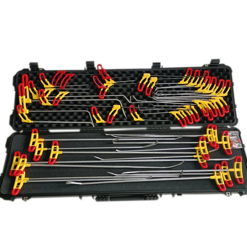 49Pcs Car Dent Repair Hooks Kit Paintless Dent Remove Tools Auto Body Dent Puller Rods Accessories
49Pcs Car Dent Repair Hooks Kit Paintless Dent Remove Tools Auto Body Dent Puller Rods Accessories