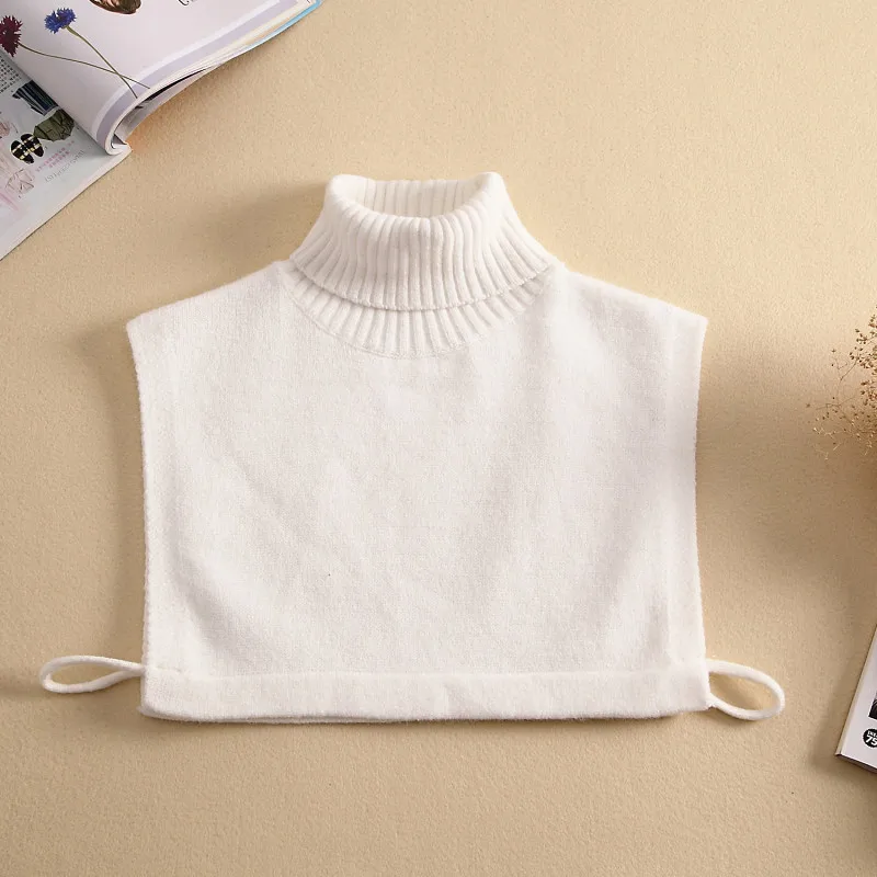 Women White Sweater False Collar Ladies Turtleneck Stand Fake Collar Adjustable Half-Shirt Blouse Top Decoration Accessories
Women White Sweater False Collar Ladies Turtleneck Stand Fake Collar Adjustable Half-Shirt Blouse Top Decoration Accessories