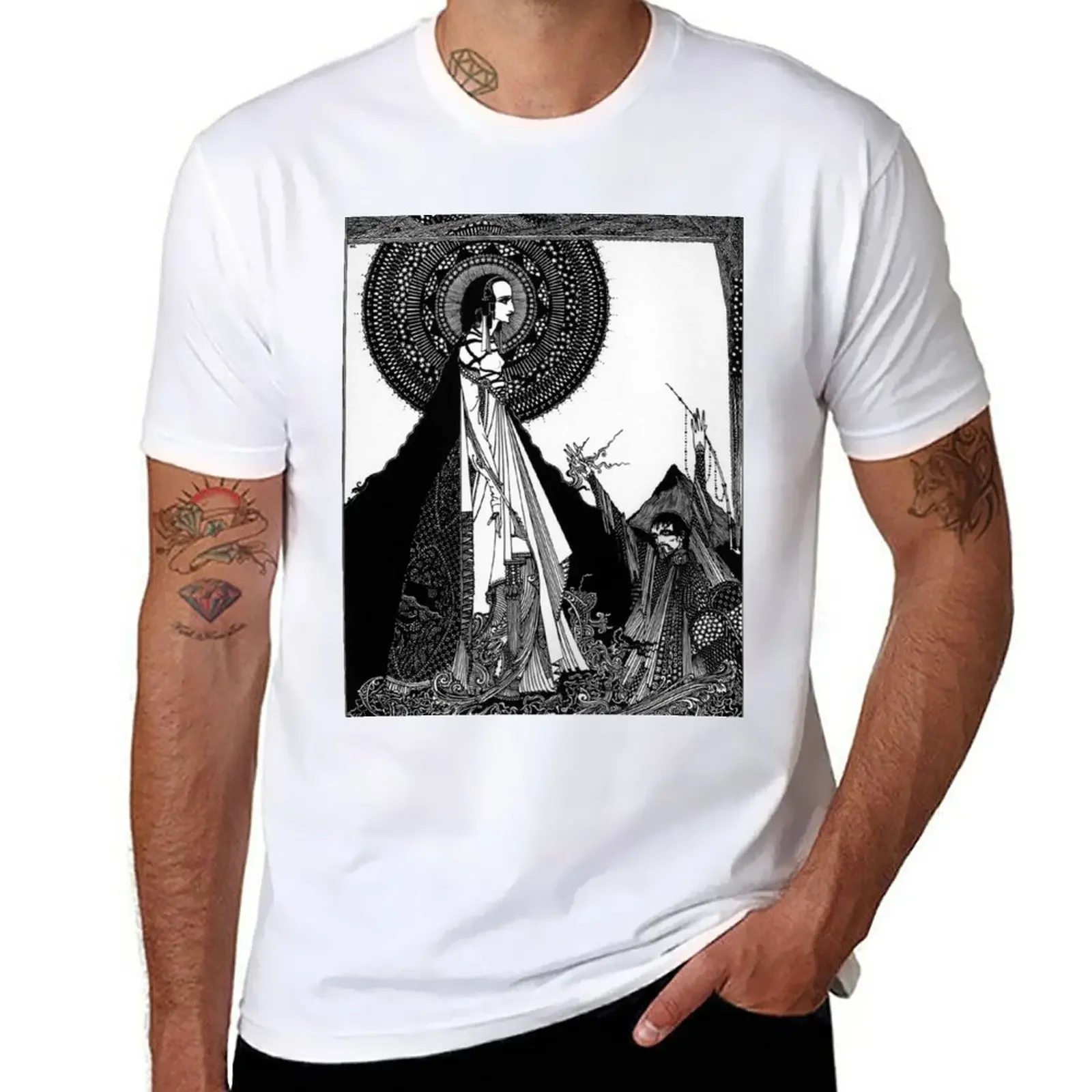 New Ligeia - Harry Clarke for E.A. Poe T-Shirt summer clothes funny t shirt vintage clothes mens workout shirts
New Ligeia - Harry Clarke for E.A. Poe T-Shirt summer clothes funny t shirt vintage clothes mens workout shirts