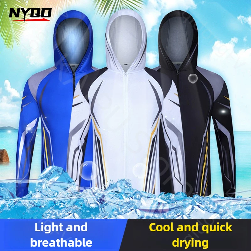 Outdoor Sunscreen Fishing Clothes Summer Lightweight Men's Quick Drying Breathable Ice Silk Sunscreen Clothes Fishing Clothes
Outdoor Sunscreen Fishing Clothes Summer Lightweight Men's Quick Drying Breathable Ice Silk Sunscreen Clothes Fishing Clothes