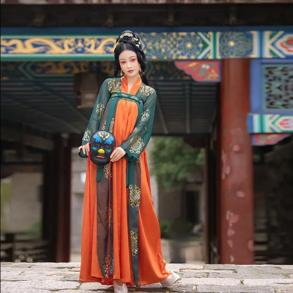Halloween Traditional Chinese Style Princess Dress Ancient Tang Suit Fairy Performance Clothing TV Movies Hanfu Costume Women
Halloween Traditional Chinese Style Princess Dress Ancient Tang Suit Fairy Performance Clothing TV Movies Hanfu Costume Women