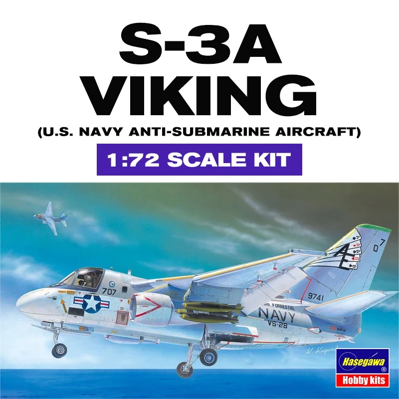 Комплект пластиковой собранной модели Hasegawa 00537 S-3A Противоподводный самолет Viking 1/72
Комплект пластиковой собранной модели Hasegawa 00537 S-3A Противоподводный самолет Viking 1/72