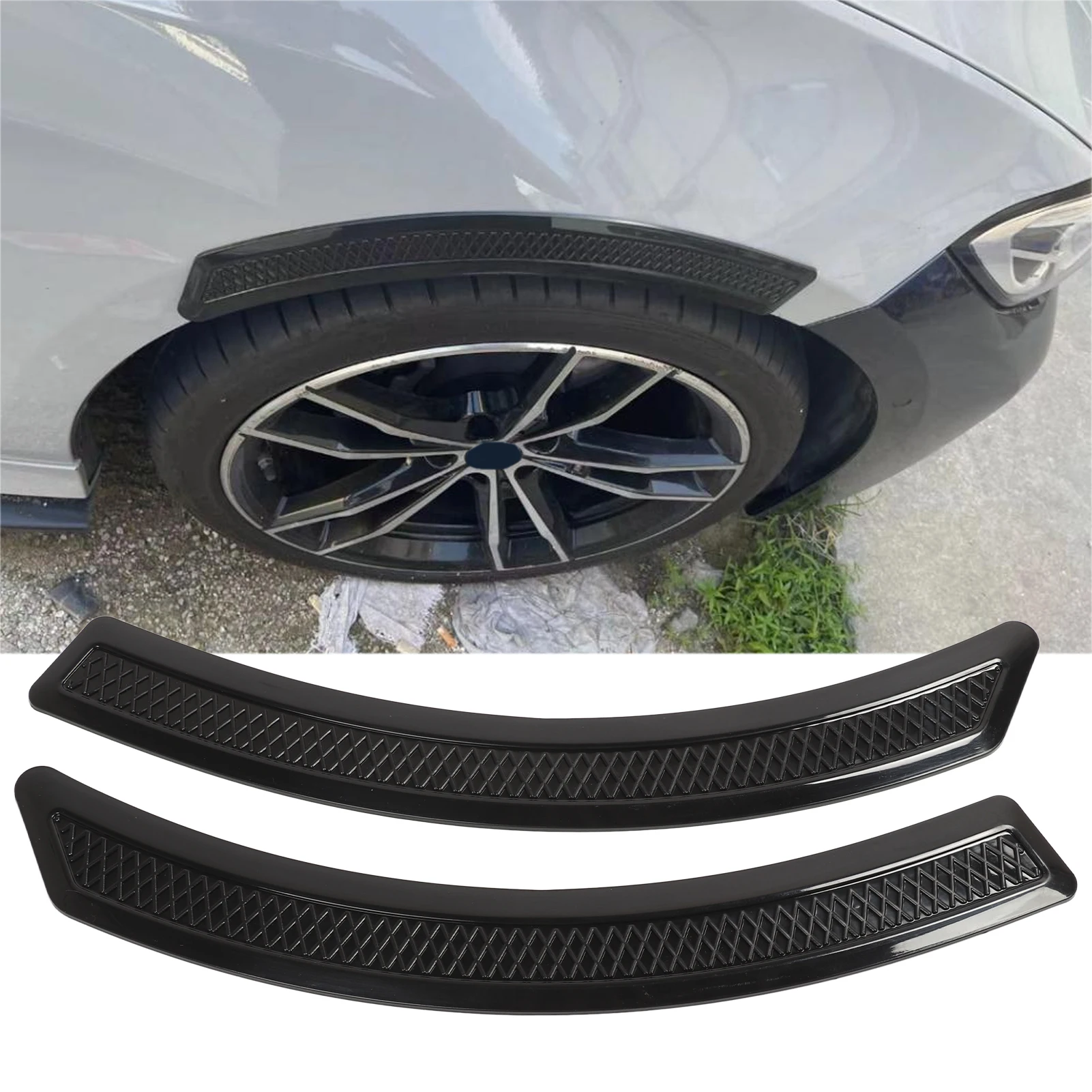 2 шт., полоска для бровей на колесо автомобиля 41,5 см, универсальная противоударная наклейка на колесную арку, защитная наклейка, черная
2 шт., полоска для бровей на колесо автомобиля 41,5 см, универсальная противоударная наклейка на колесную арку, защитная наклейка, черная