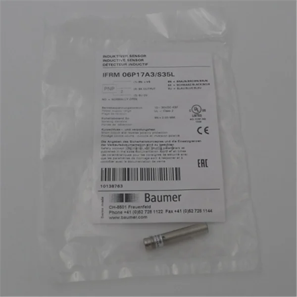 Датчики Ifrm, 1 шт., 06p17a3 S35l, новый, новый, оригинальный, точечный, Plc
Датчики Ifrm, 1 шт., 06p17a3 S35l, новый, новый, оригинальный, точечный, Plc