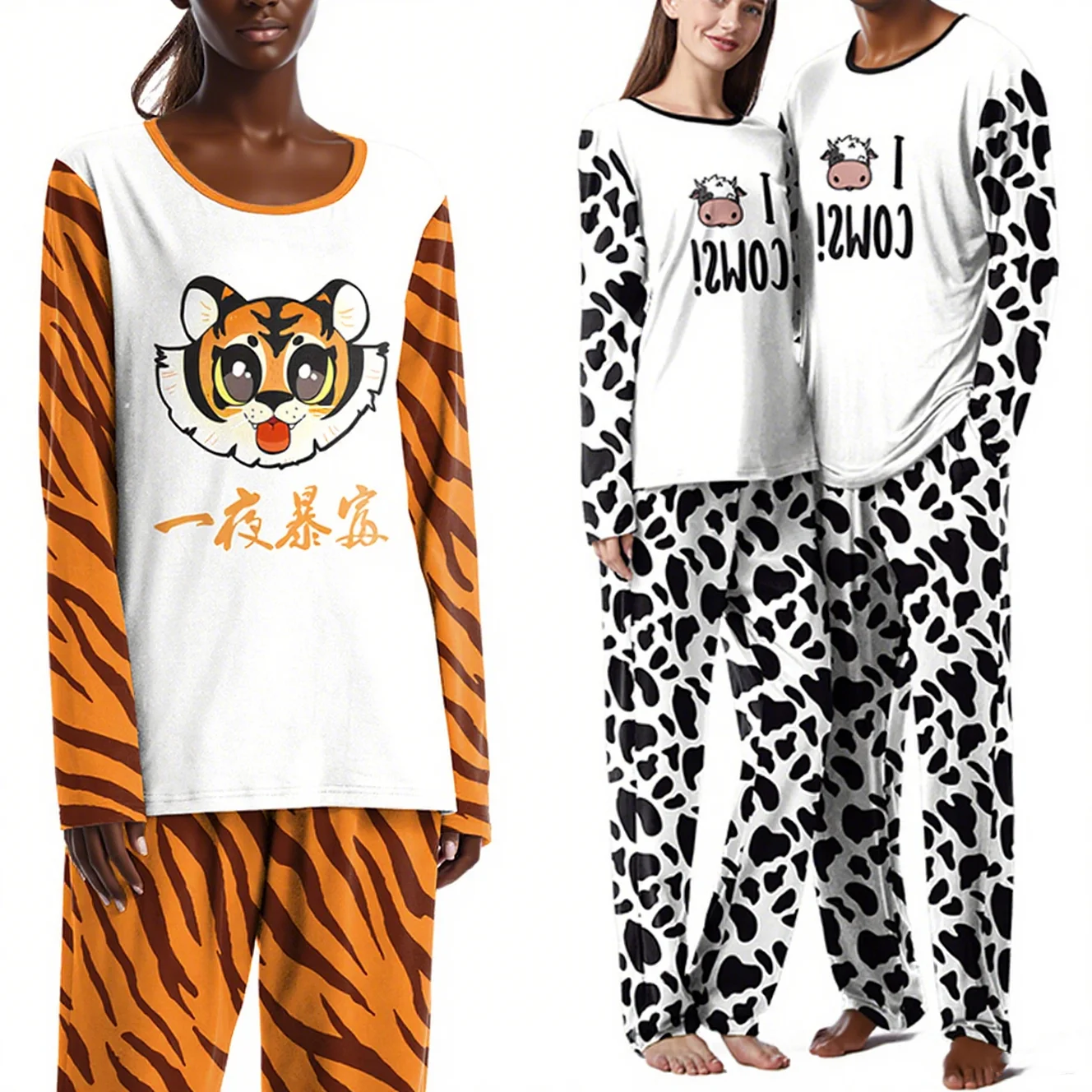 4pcs Knitted Pajama pants Sets Women Men Loungewear Pijama hombre Pyjamas Men Pajama Leopard zebra Sleepwear Nightwear Homewear
4pcs Knitted Pajama pants Sets Women Men Loungewear Pijama hombre Pyjamas Men Pajama Leopard zebra Sleepwear Nightwear Homewear