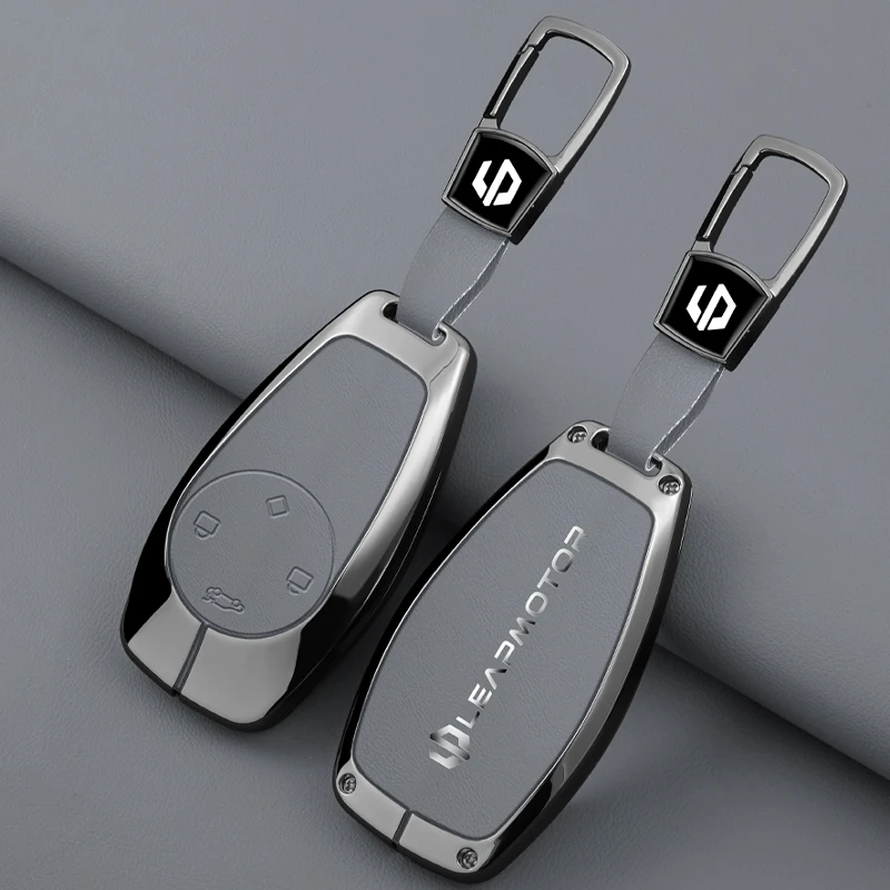 Suitable for Leapmotor C16 C11 C10 C01 T03 S01 car remote key protection cover, zinc alloy+leather car key protection shell
Suitable for Leapmotor C16 C11 C10 C01 T03 S01 car remote key protection cover, zinc alloy+leather car key protection shell