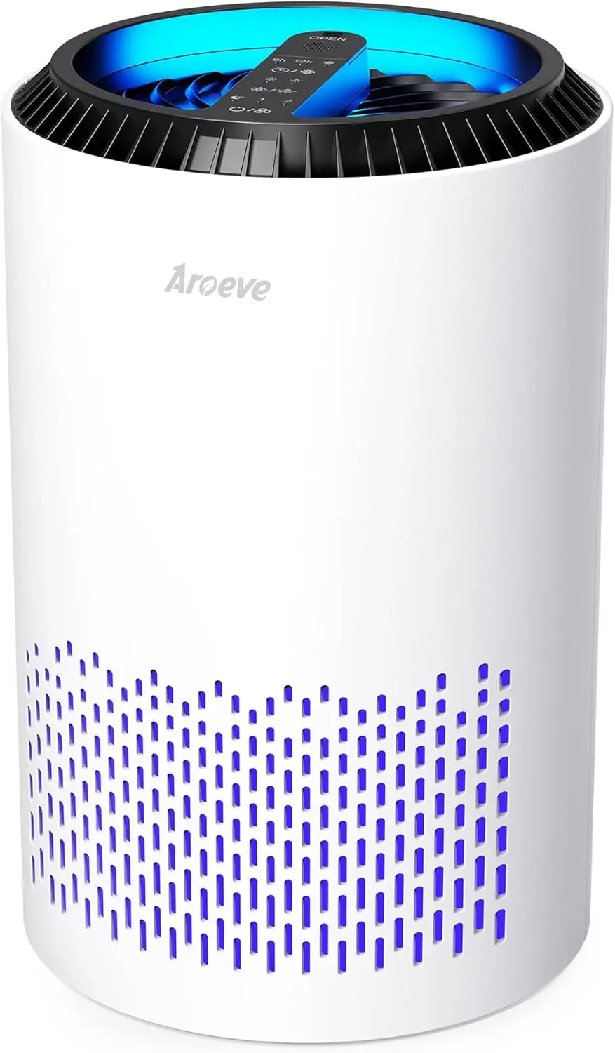 Air Purifier for Bedroom, 3-Layer Filter for Smoke, Pollen, Allergies, Pet Dander, Odor, Sleep Mode, Energy Saving, 3 Speeds
Air Purifier for Bedroom, 3-Layer Filter for Smoke, Pollen, Allergies, Pet Dander, Odor, Sleep Mode, Energy Saving, 3 Speeds