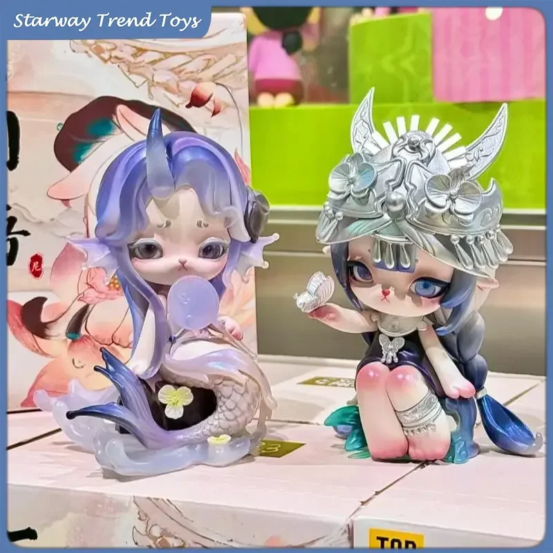 Коллекционная фигурка NINIMO Cloud Season в китайском стиле, сюрприз-бокс, милый декор для стола, трендовая арт-игрушка, подарок для девочек на день рождения
Коллекционная фигурка NINIMO Cloud Season в китайском стиле, сюрприз-бокс, милый декор для стола, трендовая арт-игрушка, подарок для девочек на день рождения