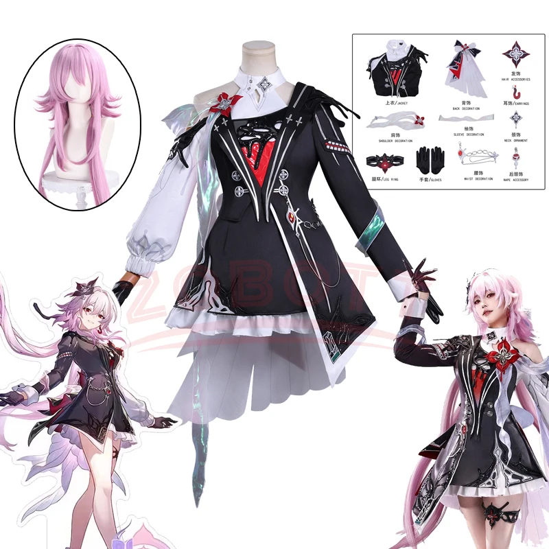Evernight Cosplay Anime Game Honkai Star Rail March 7th Evernight Cosplay Costume Outfit Halloween Comic Con Role Play Wig
Evernight Cosplay Anime Game Honkai Star Rail March 7th Evernight Cosplay Costume Outfit Halloween Comic Con Role Play Wig