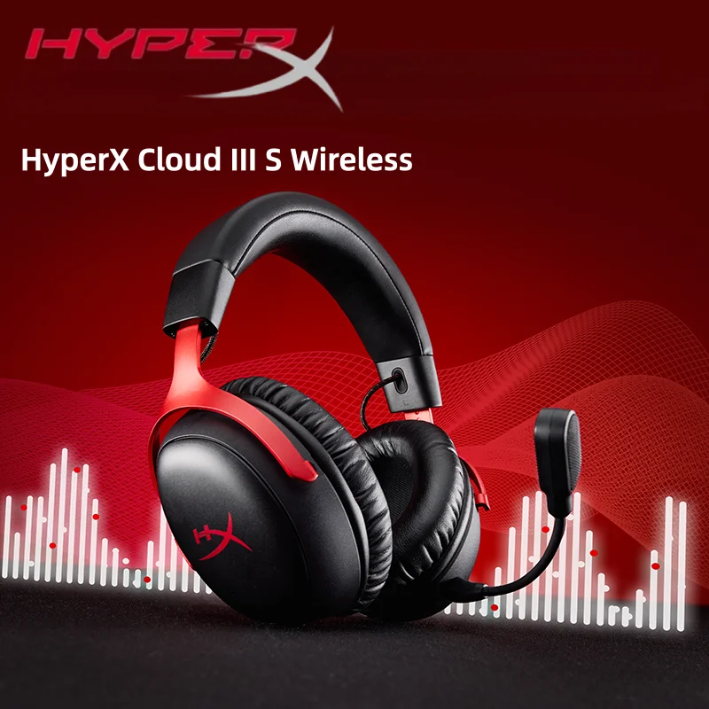 HyperX Cloud 3 III Wired Gaming Headset With DTS Sound Mic/Support HyperX Software USB Gaming Headphone For PC PS Xbox Switch
HyperX Cloud 3 III Wired Gaming Headset With DTS Sound Mic/Support HyperX Software USB Gaming Headphone For PC PS Xbox Switch