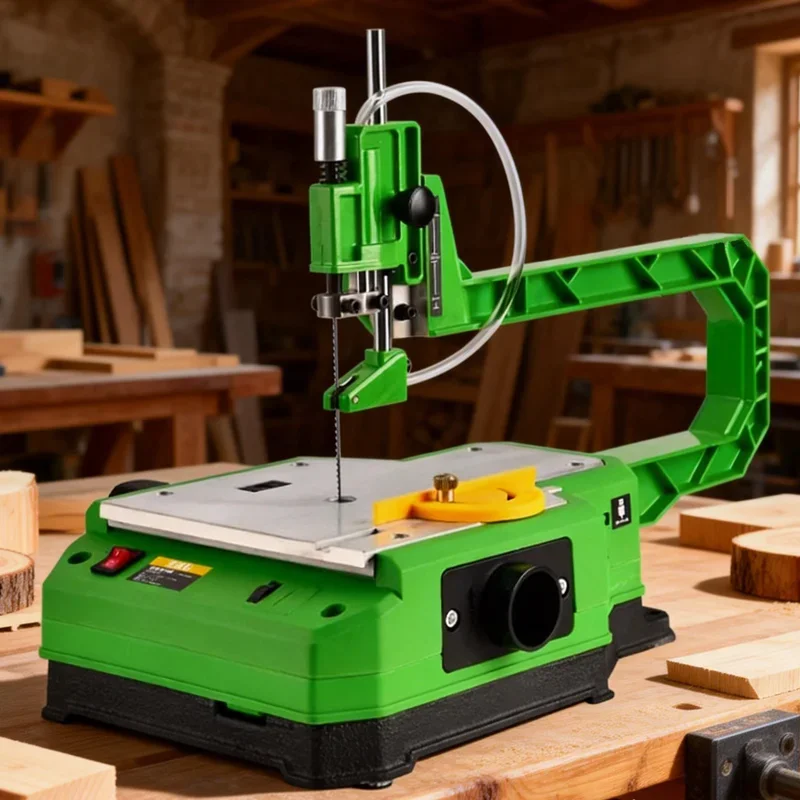 Портативный беспроводной электрический лобзик с литиевой батареей, многофункциональная настольная настольная пила для резки древесины, полых работ, сделай сам, деревообработка
Портативный беспроводной электрический лобзик с литиевой батареей, многофункциональная настольная настольная пила для резки древесины, полых работ, сделай сам, деревообработка