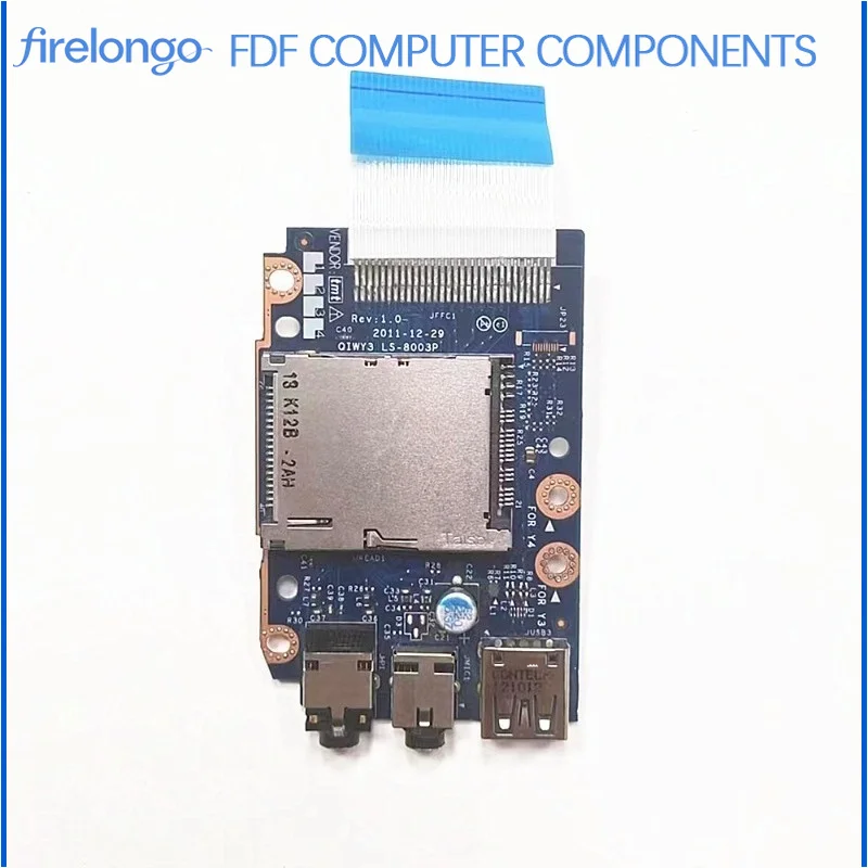 New Original for Lenovo Y480 Y480A Y485 Y485P USB Audio Board LS-8003P Replacement Part
New Original for Lenovo Y480 Y480A Y485 Y485P USB Audio Board LS-8003P Replacement Part