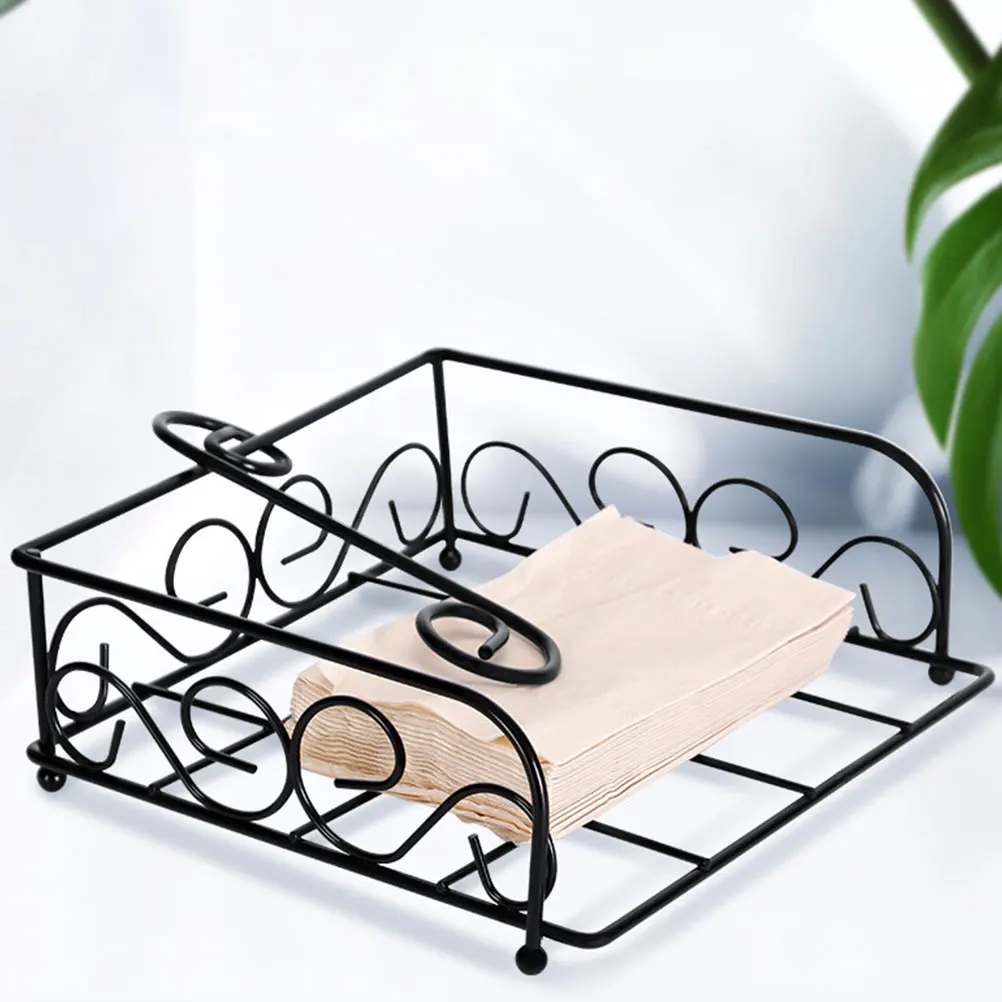 Modern Iron Holder for Table Napkin Storage Rack Metal Tissue Stand Paper Napkin Holder Desktop Decor Lightweight
Modern Iron Holder for Table Napkin Storage Rack Metal Tissue Stand Paper Napkin Holder Desktop Decor Lightweight