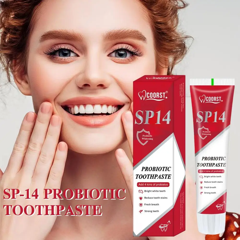 100g New Sp-14 Probiotic Toothpaste Whiten Tooth Remove Oral Teeth Hygiene Care Whitener Breath Oral Plaque Stains Cl L6b1
100g New Sp-14 Probiotic Toothpaste Whiten Tooth Remove Oral Teeth Hygiene Care Whitener Breath Oral Plaque Stains Cl L6b1