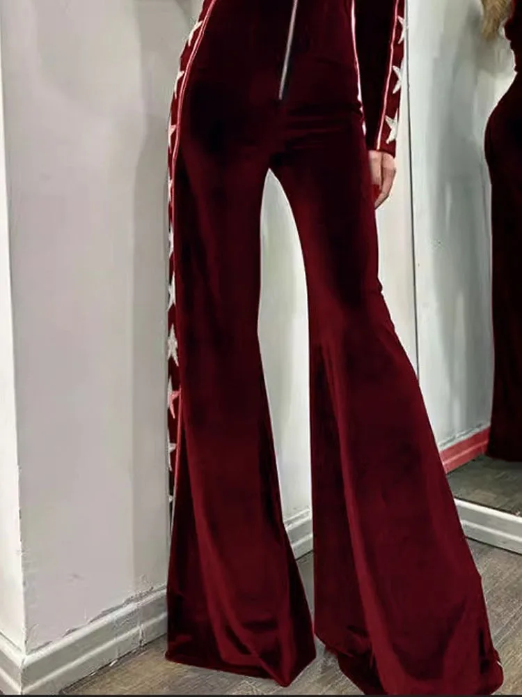 Элегантный однотонный длинный комбинезон на молнии с v-образным вырезом, женский модный тонкий бархатный комбинезон с высокой талией, повседневный комбинезон с длинными рукавами и принтом
Элегантный однотонный длинный комбинезон на молнии с v-образным вырезом, женский модный тонкий бархатный комбинезон с высокой талией, повседневный комбинезон с длинными рукавами и принтом