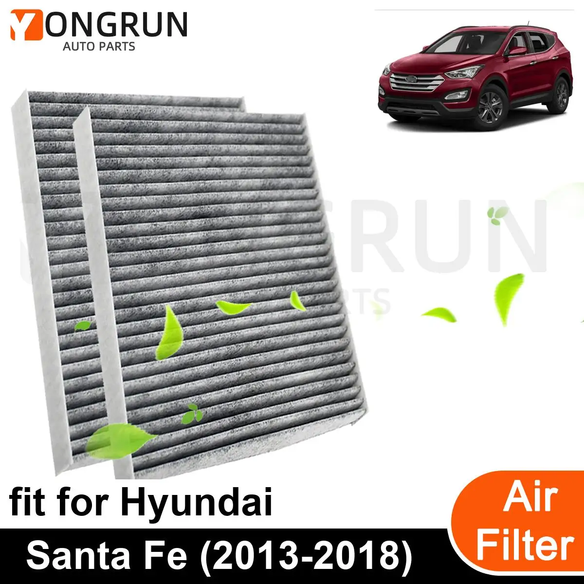 2 шт. новый очиститель воздушного фильтра двигателя автомобиля для Hyundai Santa Fe 2013-2018 автомобильные аксессуары OEM CF11819 3SF79-AQ00 97133-3SAA0
2 шт. новый очиститель воздушного фильтра двигателя автомобиля для Hyundai Santa Fe 2013-2018 автомобильные аксессуары OEM CF11819 3SF79-AQ00 97133-3SAA0