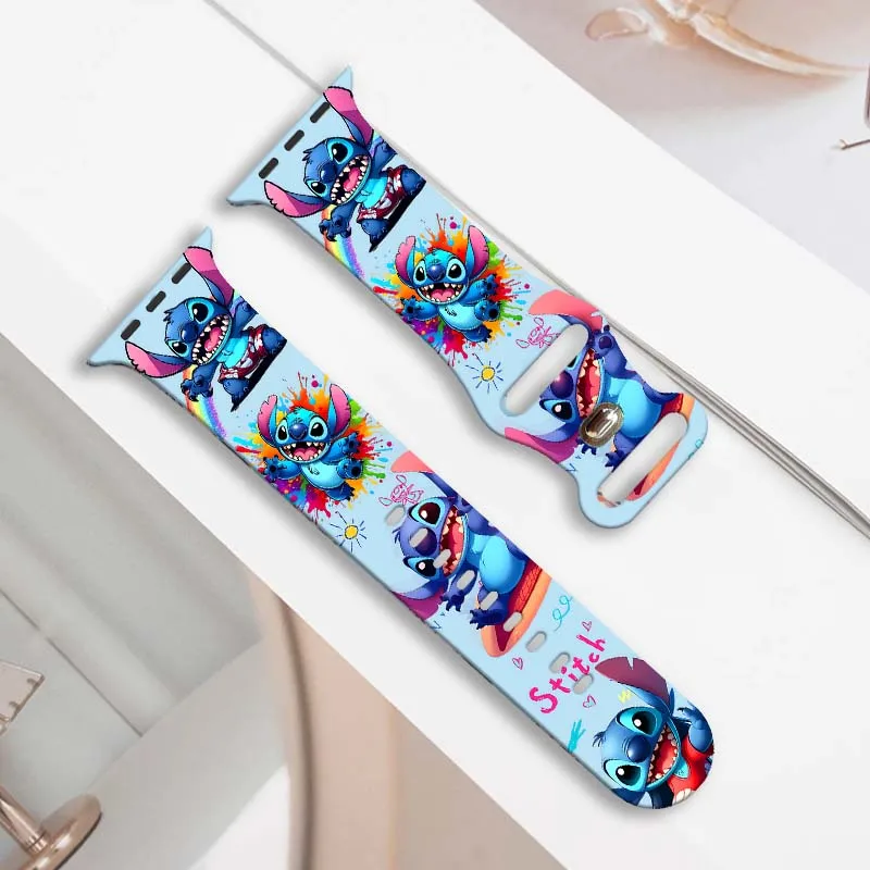 Colorful Disney 7 Strap for Apple Watch 46mm 44mm 42mm 41mm Silicone Band Replaceable Watchband for iWatch 11 10 9 8 SE
Colorful Disney 7 Strap for Apple Watch 46mm 44mm 42mm 41mm Silicone Band Replaceable Watchband for iWatch 11 10 9 8 SE