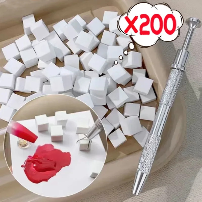 Mini Nail Art Sponge Bean Curd Block with 4 Claws Nail Sponge Metal Grabber High Rebound Multi-functional Nails Sponge DIY Tools
Mini Nail Art Sponge Bean Curd Block with 4 Claws Nail Sponge Metal Grabber High Rebound Multi-functional Nails Sponge DIY Tools