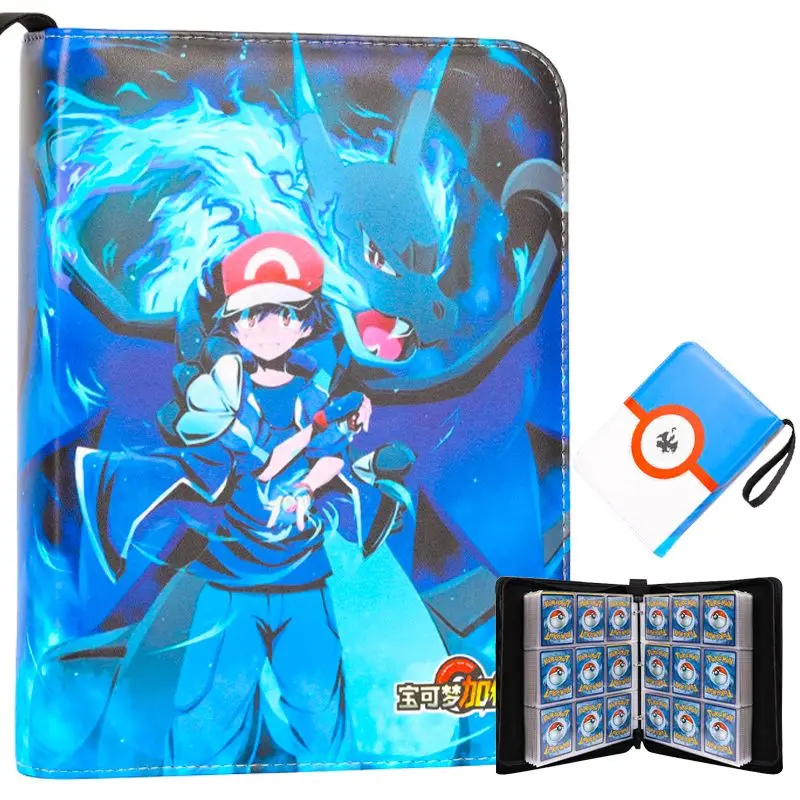 In Stock 9Pocket 50Page 900Card Binder Large Capacity PU Leather Zipper Storage Book Refillable Thick Pages Portable Card Album
In Stock 9Pocket 50Page 900Card Binder Large Capacity PU Leather Zipper Storage Book Refillable Thick Pages Portable Card Album