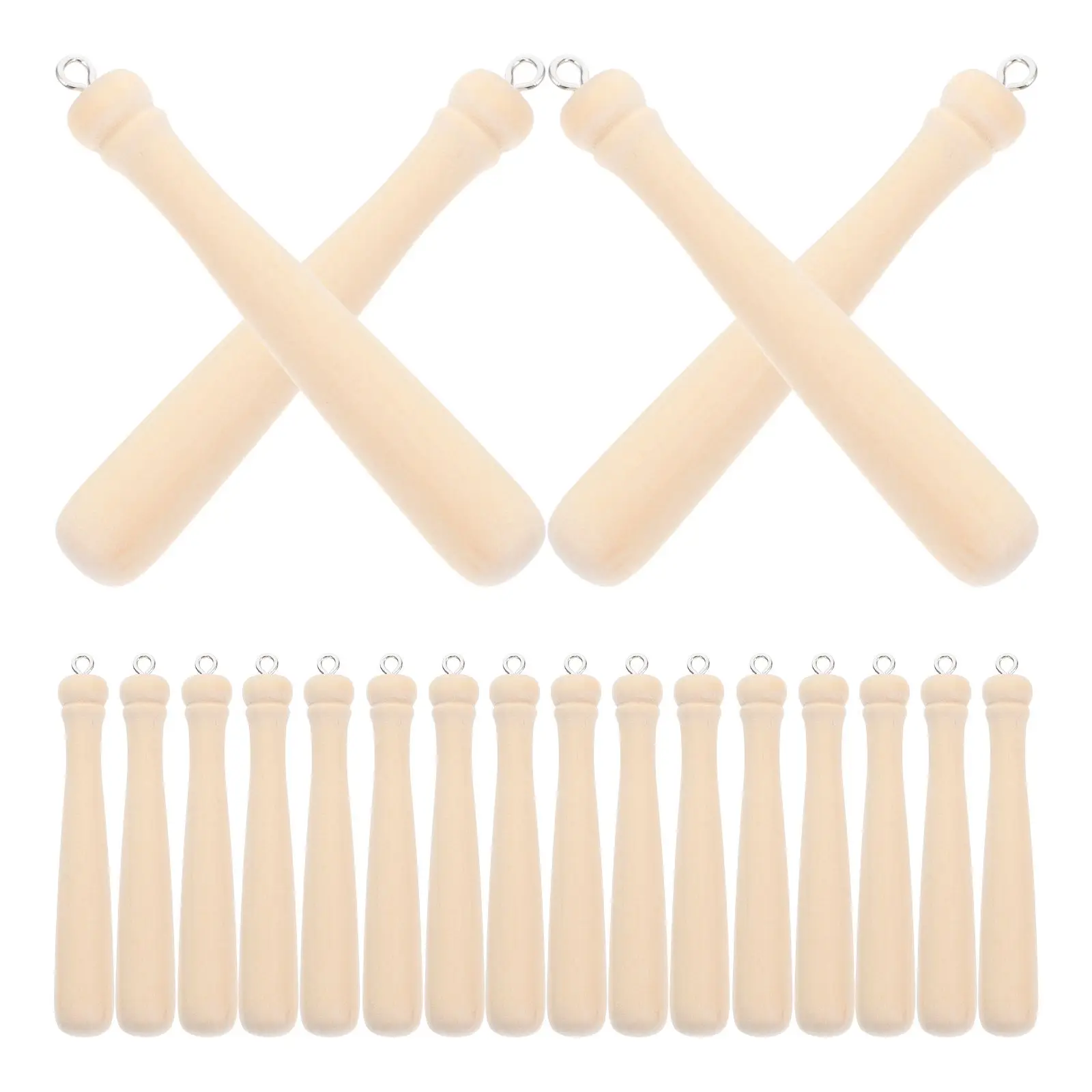 20pcs Wooden Baseball Bat Pendant Charm Mini Decorative Accessories for DIY Craft Jewelry Making Projects Small Bulk
20pcs Wooden Baseball Bat Pendant Charm Mini Decorative Accessories for DIY Craft Jewelry Making Projects Small Bulk