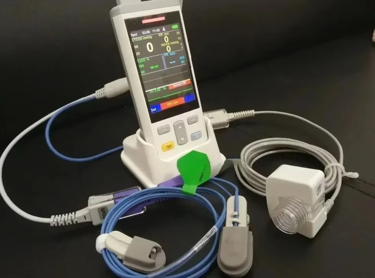 Vet Handheld Veterinary Etco2 Animal Portable Capnograph
Vet Handheld Veterinary Etco2 Animal Portable Capnograph