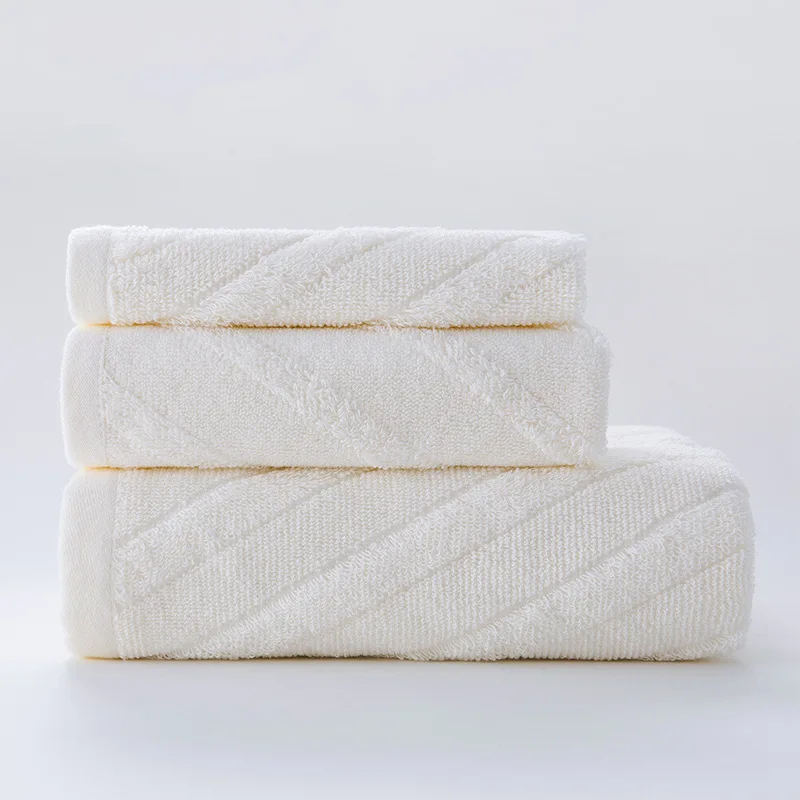 3pcs Towel Set Solid Color Super Soft Fluffy Bath Towel 100% Cotton 32s Good Quality Bath Towels Shower Towels for Adult
3pcs Towel Set Solid Color Super Soft Fluffy Bath Towel 100% Cotton 32s Good Quality Bath Towels Shower Towels for Adult