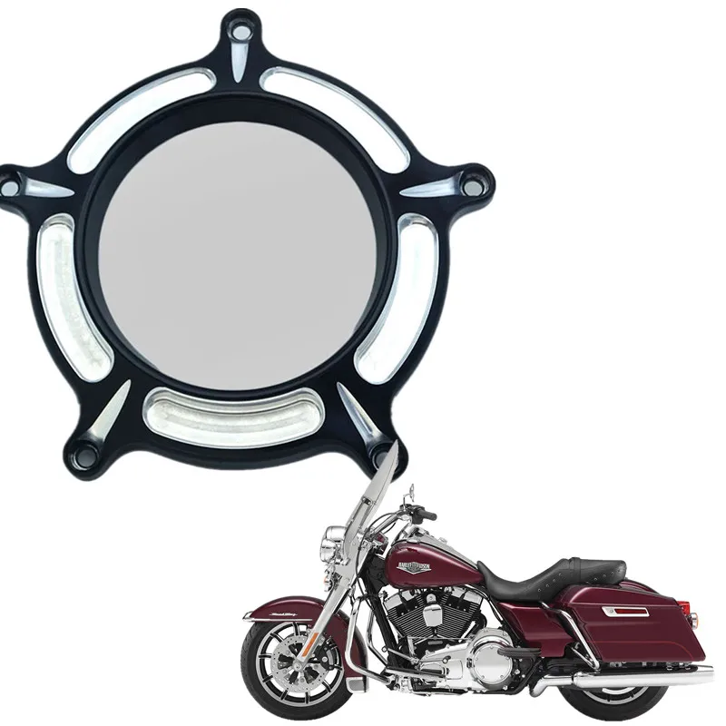 For Harley Sportster Road King Gliding Softtail Dyna Touring Street Glide Air Cleaner Cover See Through Filter Venturi Cnc
For Harley Sportster Road King Gliding Softtail Dyna Touring Street Glide Air Cleaner Cover See Through Filter Venturi Cnc