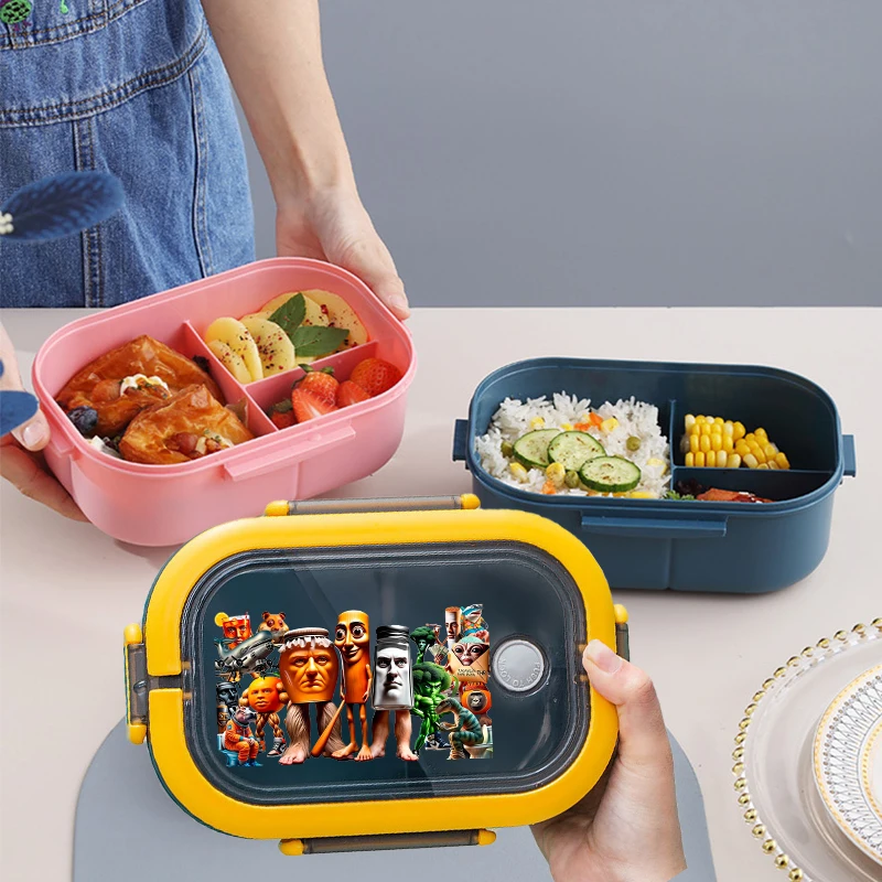 Italian Brainrot Lunch Box with Breathable Air Vents Anti Stew Rice Fresh-keeping Durable Lunch Box Children's Birthday Gift
Italian Brainrot Lunch Box with Breathable Air Vents Anti Stew Rice Fresh-keeping Durable Lunch Box Children's Birthday Gift