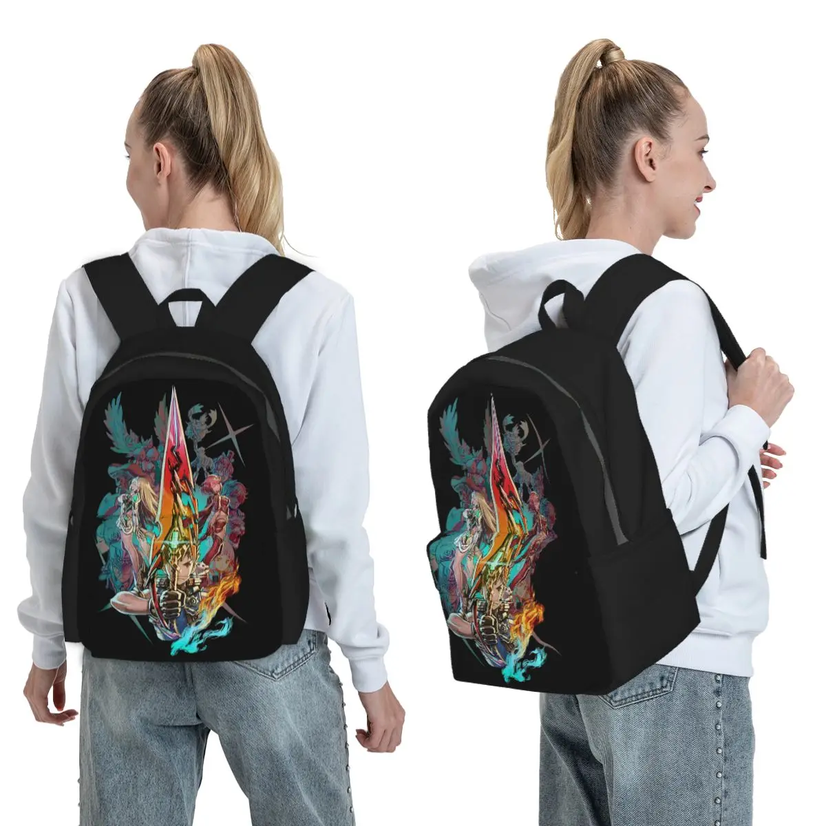 Xenoblade Chronicles 2 - Team Backpack Boys Girls BookBag Children School Bag Laptop Shoulder Bags for Men Women
Xenoblade Chronicles 2 - Team Backpack Boys Girls BookBag Children School Bag Laptop Shoulder Bags for Men Women