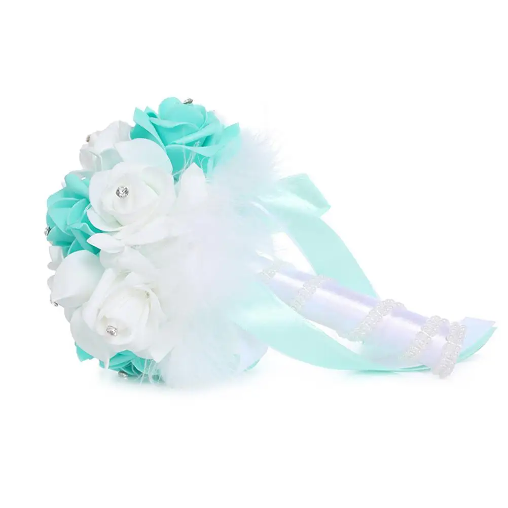 Foam Rose Hand-held Wedding Bouquet Rhinestone Decor Bride Holding Flower Elegant Bridal Party Photo Home
Foam Rose Hand-held Wedding Bouquet Rhinestone Decor Bride Holding Flower Elegant Bridal Party Photo Home
