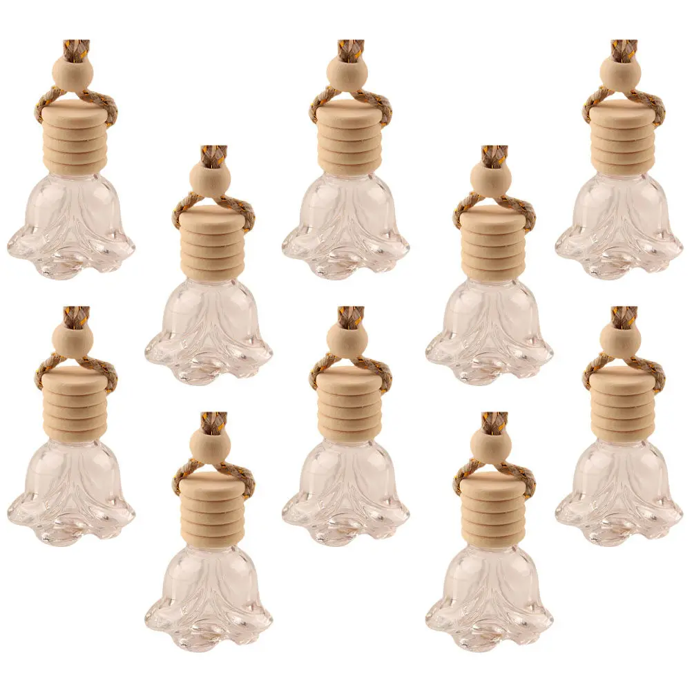 10Pcs Hanging Diffuser Bottle Glass Perfume Pendant Car Air Freshener Small Aromatherapy Container Auto Decoration Essential Oil
10Pcs Hanging Diffuser Bottle Glass Perfume Pendant Car Air Freshener Small Aromatherapy Container Auto Decoration Essential Oil