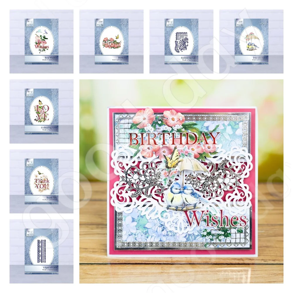 Charming Lace Metal Cutting Dies for DIY Scrapbooking Holiday Gifts Greeting Cards Handmade Album Calendar Decoration Embossing
Charming Lace Metal Cutting Dies for DIY Scrapbooking Holiday Gifts Greeting Cards Handmade Album Calendar Decoration Embossing