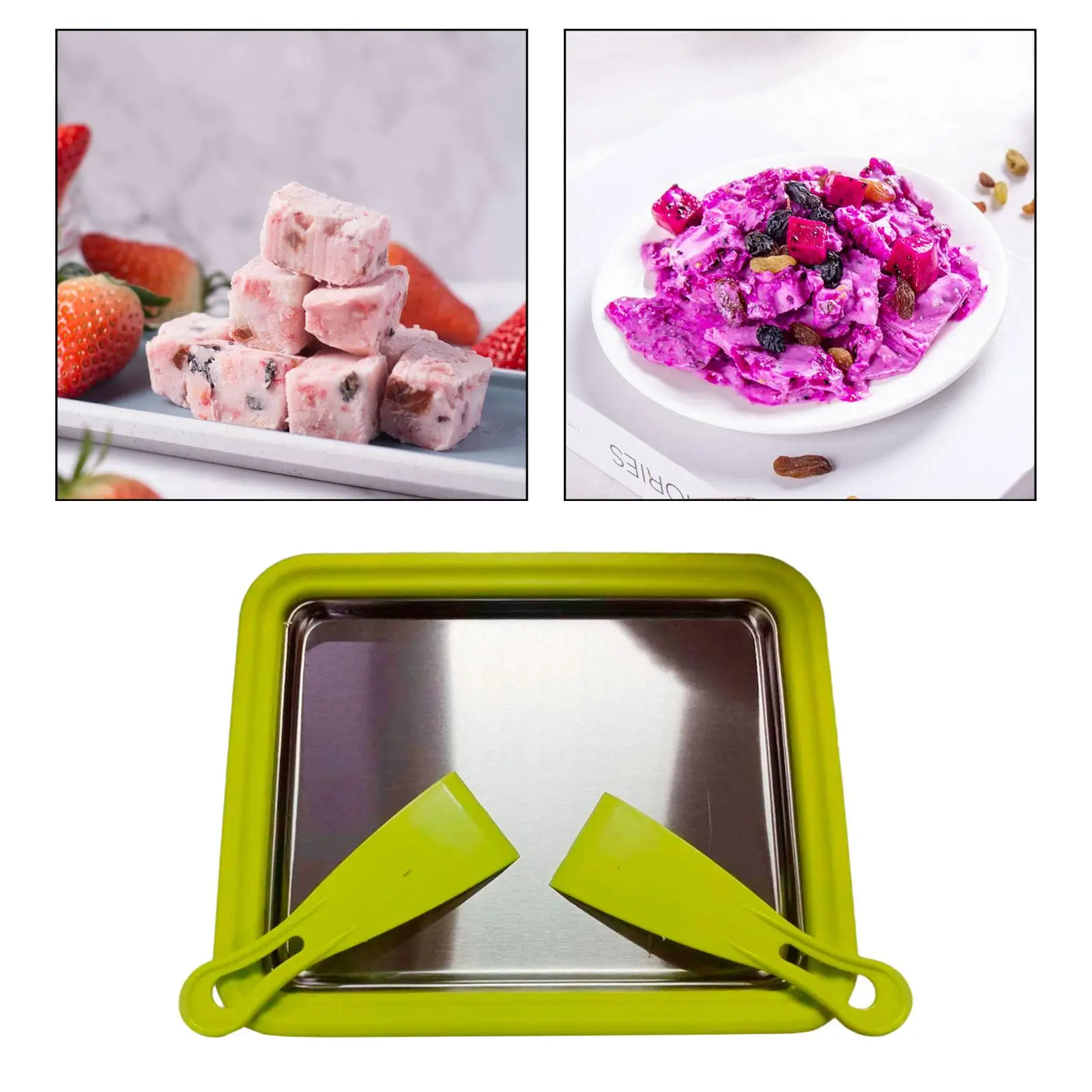 Ice Cream Roll Makers Rolled Ice Machine 304 Stainless Steel Household DIY Ice Cream Maker Machine Cold Pan Plate for Parties
Ice Cream Roll Makers Rolled Ice Machine 304 Stainless Steel Household DIY Ice Cream Maker Machine Cold Pan Plate for Parties