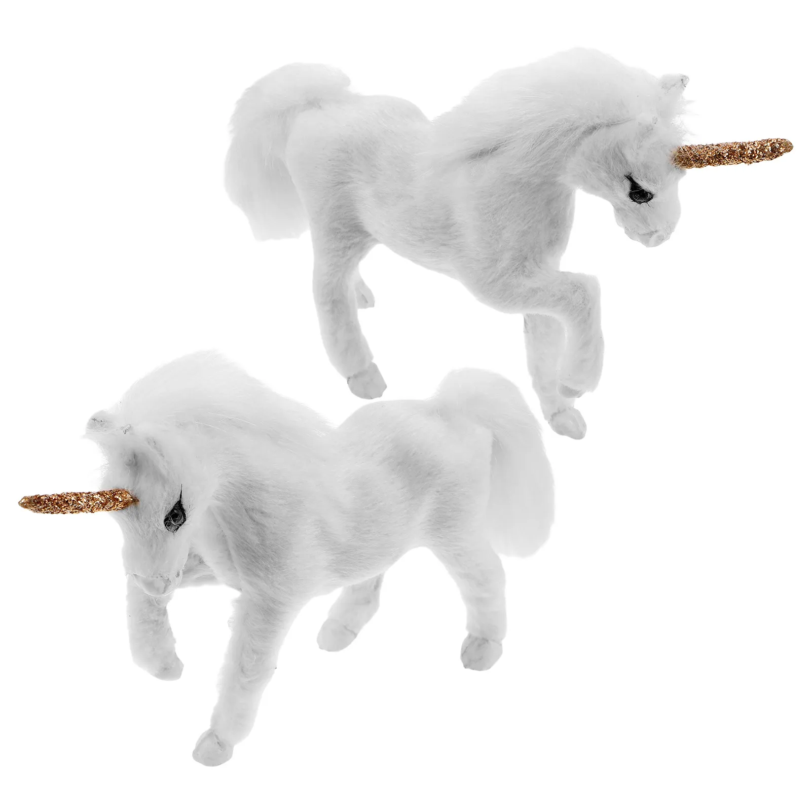 2Pcs Unicorn Animal Decoration Realistic Soft Simulation Ornament Miniature Statue Home Office Bedroom Photography Prop
2Pcs Unicorn Animal Decoration Realistic Soft Simulation Ornament Miniature Statue Home Office Bedroom Photography Prop