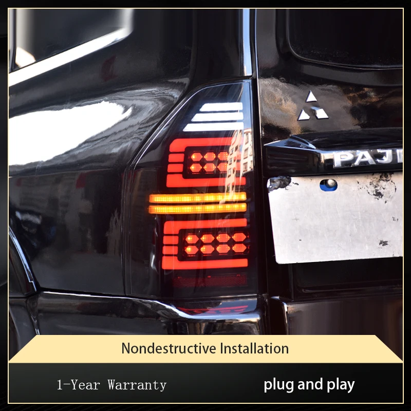 Car Lights For Mitsubishi Pajero V73 Taillight V75 V77 2002-2014 Dynamic Tail Light LED DRL Brake Turn Signal Auto Accessories
Car Lights For Mitsubishi Pajero V73 Taillight V75 V77 2002-2014 Dynamic Tail Light LED DRL Brake Turn Signal Auto Accessories