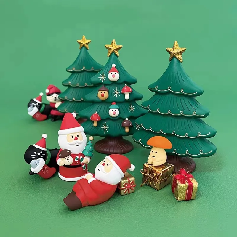 Christmas Day Series Japanses Creative Toys ZAKKA Cat Figurine Decoration Photo Props Miniature Resin Gift Mini Ornaments Decor
Christmas Day Series Japanses Creative Toys ZAKKA Cat Figurine Decoration Photo Props Miniature Resin Gift Mini Ornaments Decor