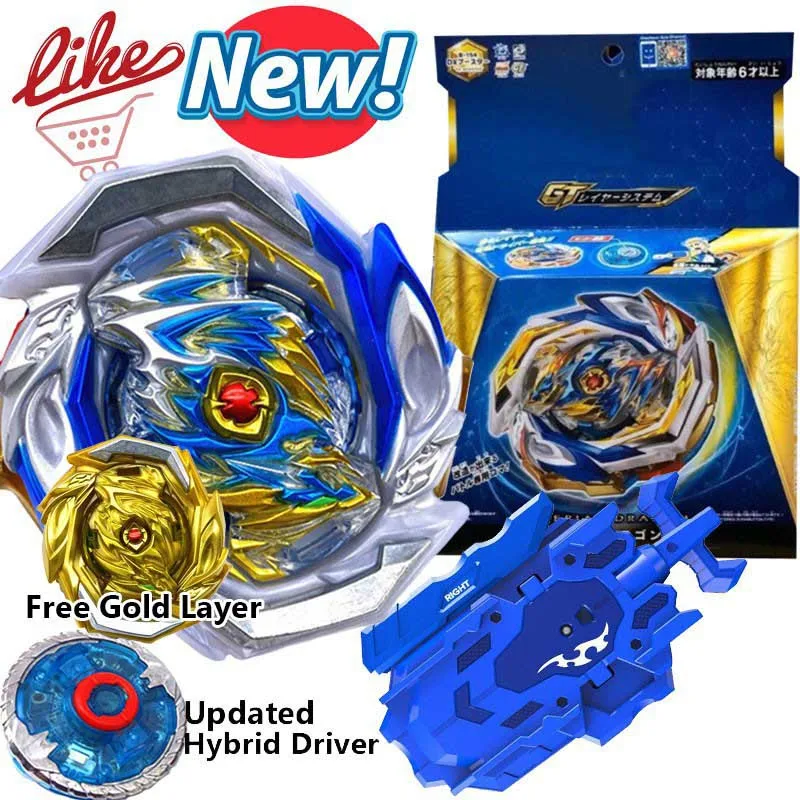 Laike GT B-154 Imperial Dragon with Electric Driver Spinning Top B154 Bey with Launcher Box Set Toys for Children
Laike GT B-154 Imperial Dragon with Electric Driver Spinning Top B154 Bey with Launcher Box Set Toys for Children