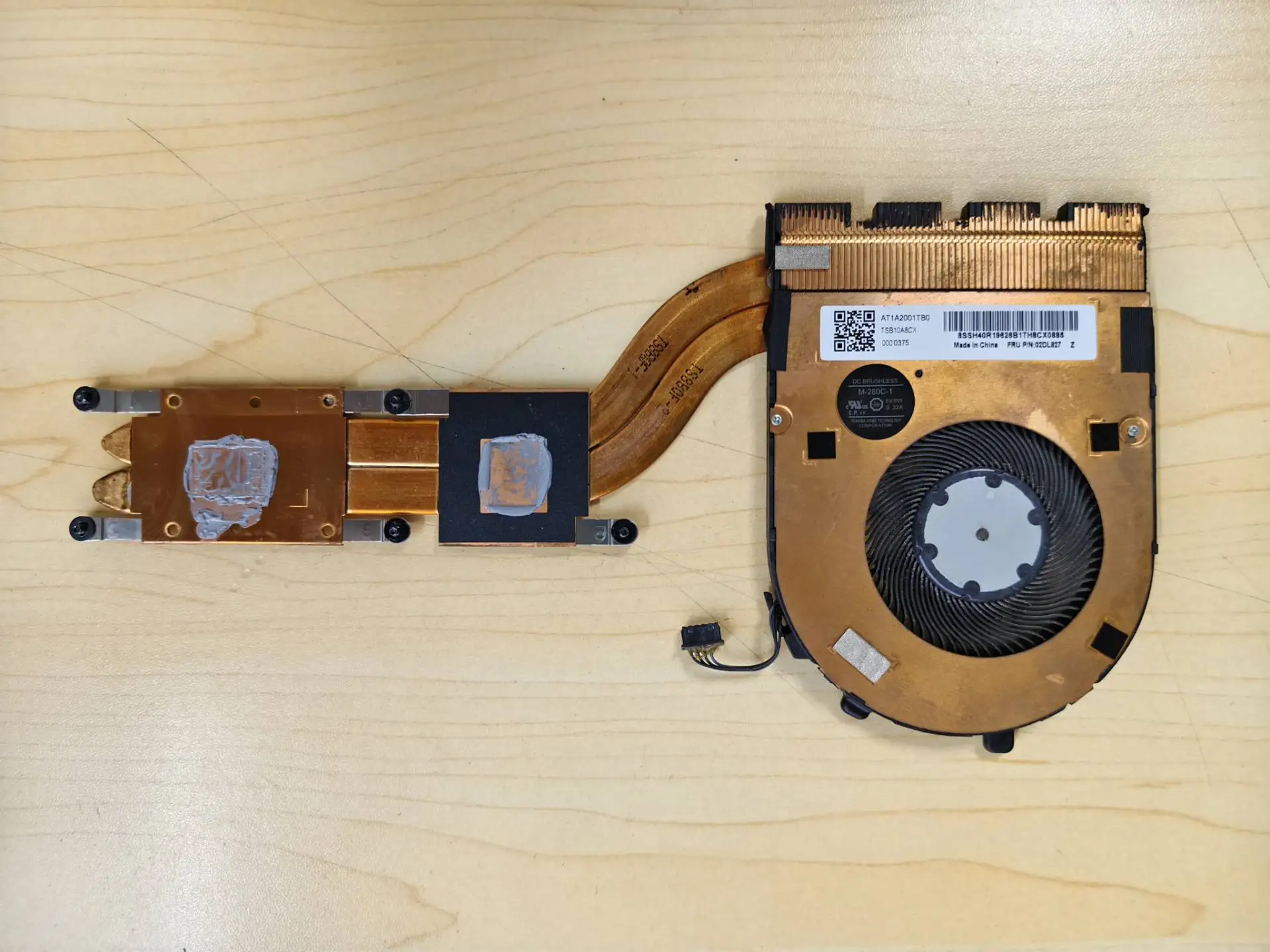 Used FOR Lenovo ThinkPad E490s S3-490 20QC Cooling Fan Module, Copper Tube 02DL827 02DL826
Used FOR Lenovo ThinkPad E490s S3-490 20QC Cooling Fan Module, Copper Tube 02DL827 02DL826