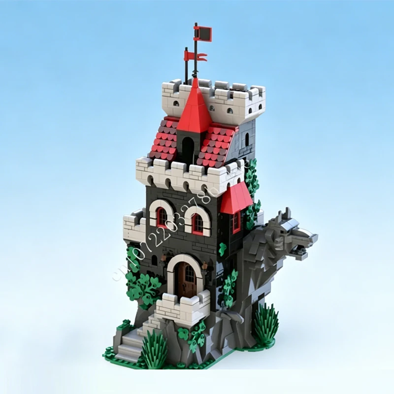 1402PCS MOC Medieval Castle Custom Puzzle Model Howling Rock Technical DIY Education Assembly Set Toy Child Holiday Gift
1402PCS MOC Medieval Castle Custom Puzzle Model Howling Rock Technical DIY Education Assembly Set Toy Child Holiday Gift