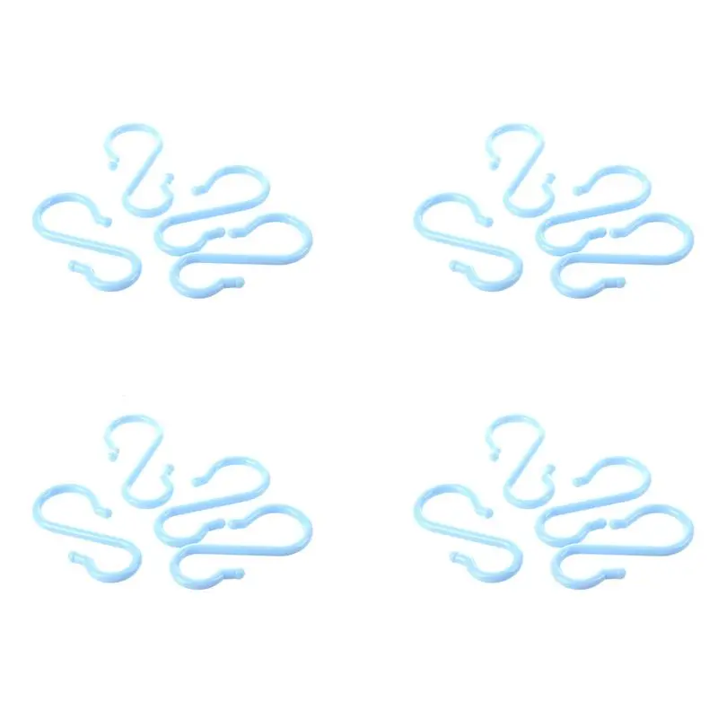 Maya Blue Plastic Punch Cup Bowl S Shaped Hooks 16 Pcs-AT30
Maya Blue Plastic Punch Cup Bowl S Shaped Hooks 16 Pcs-AT30