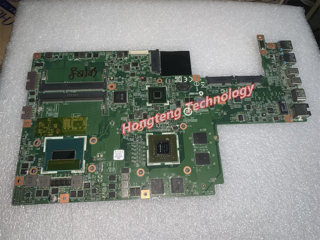 Used MS-17741 REV 1.0 FOR MSI GS70 GS72 STEALTH MS-1774 Laptop Motherboard With I7-4720HQ CPU AND GTX960M TESED OK
Used MS-17741 REV 1.0 FOR MSI GS70 GS72 STEALTH MS-1774 Laptop Motherboard With I7-4720HQ CPU AND GTX960M TESED OK