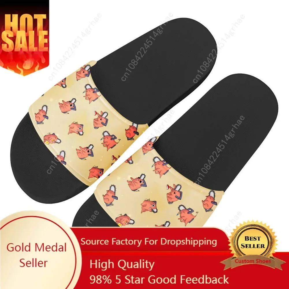 Chainsaw Man Slippers Home Water Shoes Men Women Teenagers Custom Made Bathroom Beach Pool Sandals That Can Be Worn Outside
Chainsaw Man Slippers Home Water Shoes Men Women Teenagers Custom Made Bathroom Beach Pool Sandals That Can Be Worn Outside