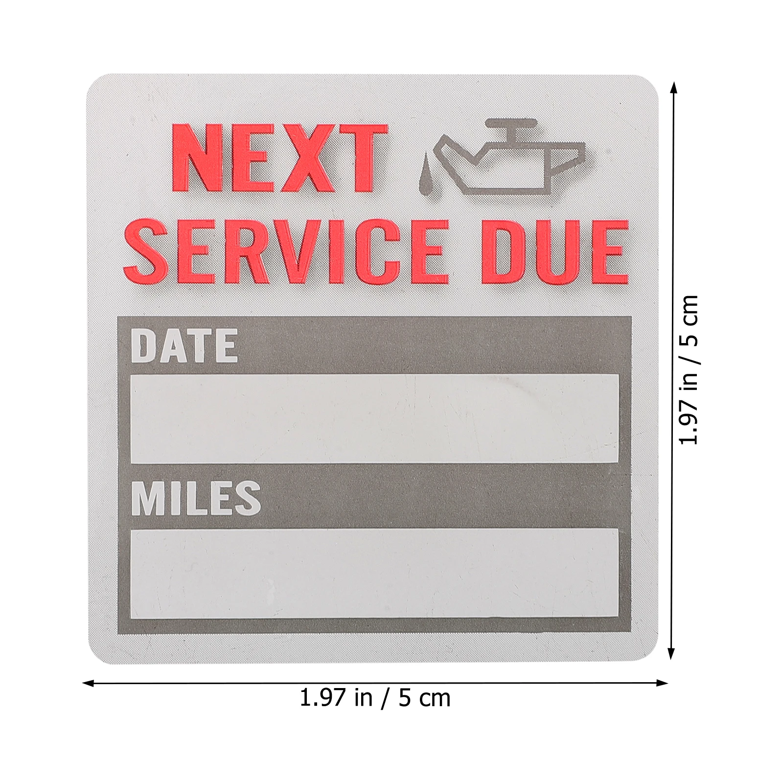 2 Rolls Oil Change Reminder Sticker Cars Stickers Static Cling Copper Plate for Your
2 Rolls Oil Change Reminder Sticker Cars Stickers Static Cling Copper Plate for Your