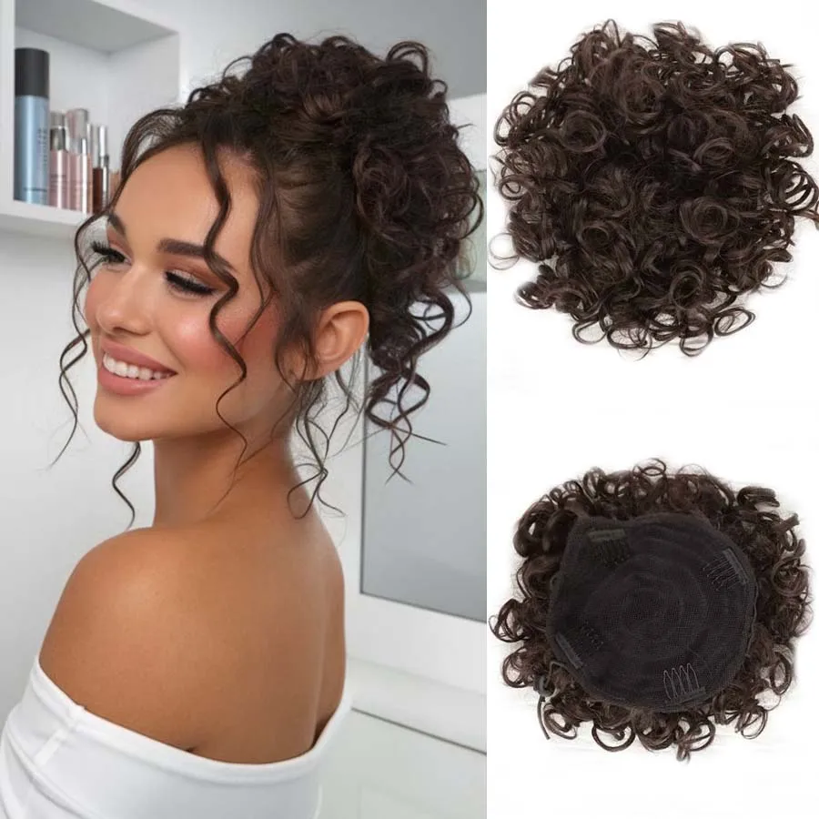 Fashionable chignon with Drawstring for Women Synthetic Hair Extensions Easy to Manage for Daily Use Parties And Festival
Fashionable chignon with Drawstring for Women Synthetic Hair Extensions Easy to Manage for Daily Use Parties And Festival