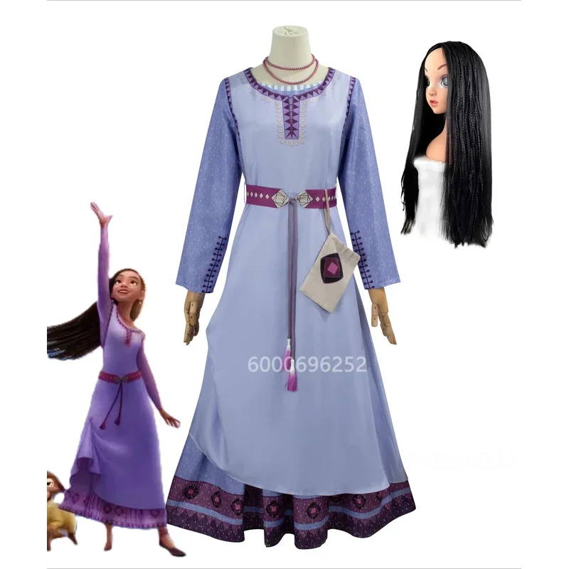 New Female Carnival Wishes Asha Princess Cosplay Costume Children Adult Birthday Party Princess Dress Up Cosplay Fancy Costume
New Female Carnival Wishes Asha Princess Cosplay Costume Children Adult Birthday Party Princess Dress Up Cosplay Fancy Costume