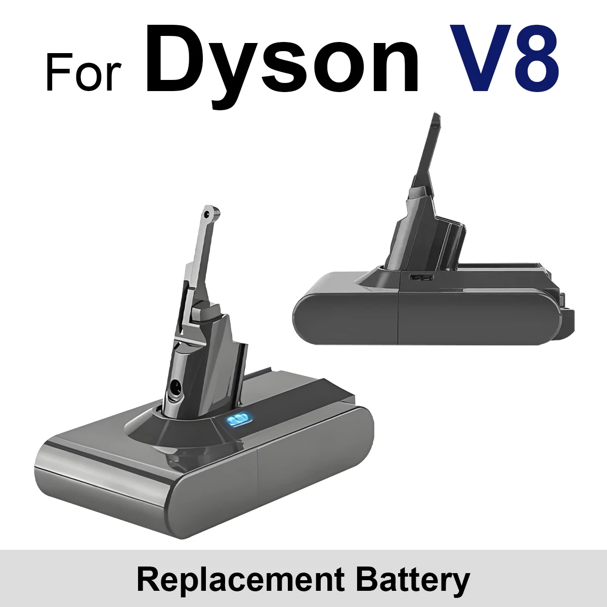 Durable High Power 21.6V Rechargeable Battery for Dyson V6 V7 V8 V10 All Models Handheld Cordless Vacuum Replacement Battery
Durable High Power 21.6V Rechargeable Battery for Dyson V6 V7 V8 V10 All Models Handheld Cordless Vacuum Replacement Battery