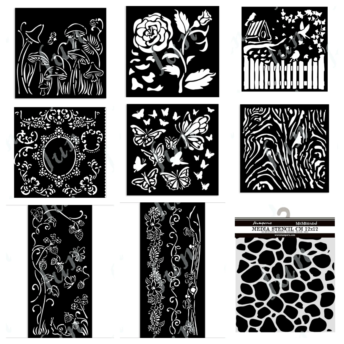 Strawberries Borders Layering Drawing Stencils for Scrapbooking Embossing Molds DIY Paper Card Flowers Small Stencil Set
Strawberries Borders Layering Drawing Stencils for Scrapbooking Embossing Molds DIY Paper Card Flowers Small Stencil Set