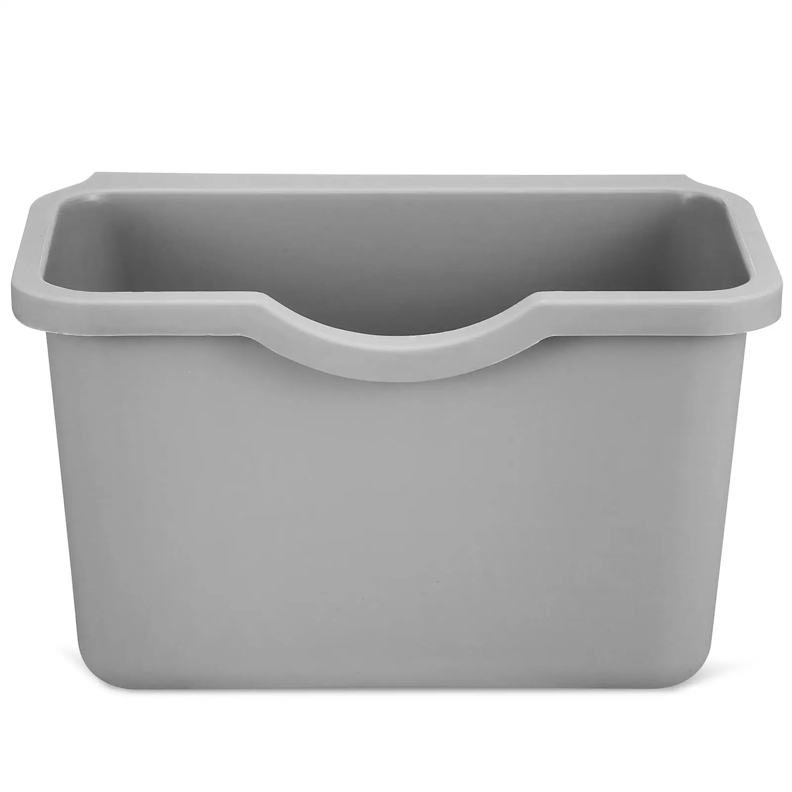 Kitchen Trash Can Small Grey Hanging Waste Basket Bin Cabinet Door Moderate Capacity Compost Container Modern Design
Kitchen Trash Can Small Grey Hanging Waste Basket Bin Cabinet Door Moderate Capacity Compost Container Modern Design