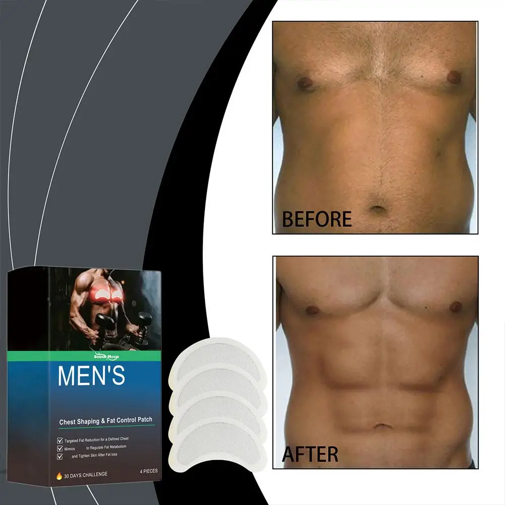 Man Breast Patch Gynecomastia Cellulite Removal Shrink Strengthen Fitness Body Muscles Shaping Chest D5B0
Man Breast Patch Gynecomastia Cellulite Removal Shrink Strengthen Fitness Body Muscles Shaping Chest D5B0